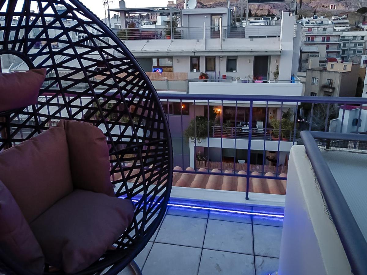B 2 Luxury Suite Acropolis View Athens Privat Jacuzzi Exteriér fotografie
